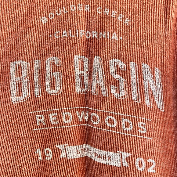 Big Basin Redwoods orange sweater - Picture 2 of 3